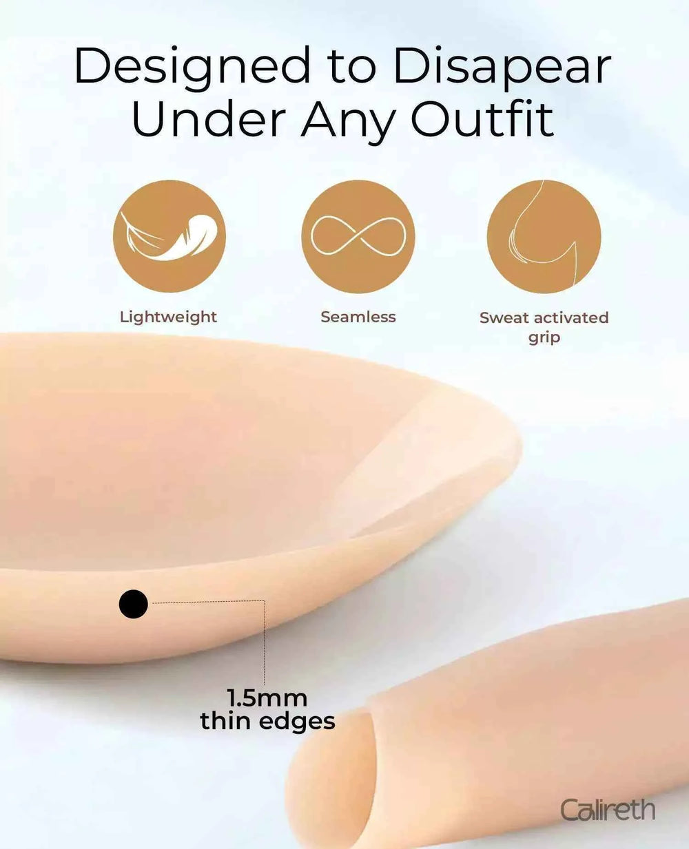 Nipple Cover Glue & No Glue Nude Color Combo